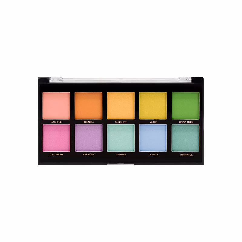 How to choose a rainbow eyeshadow palette?