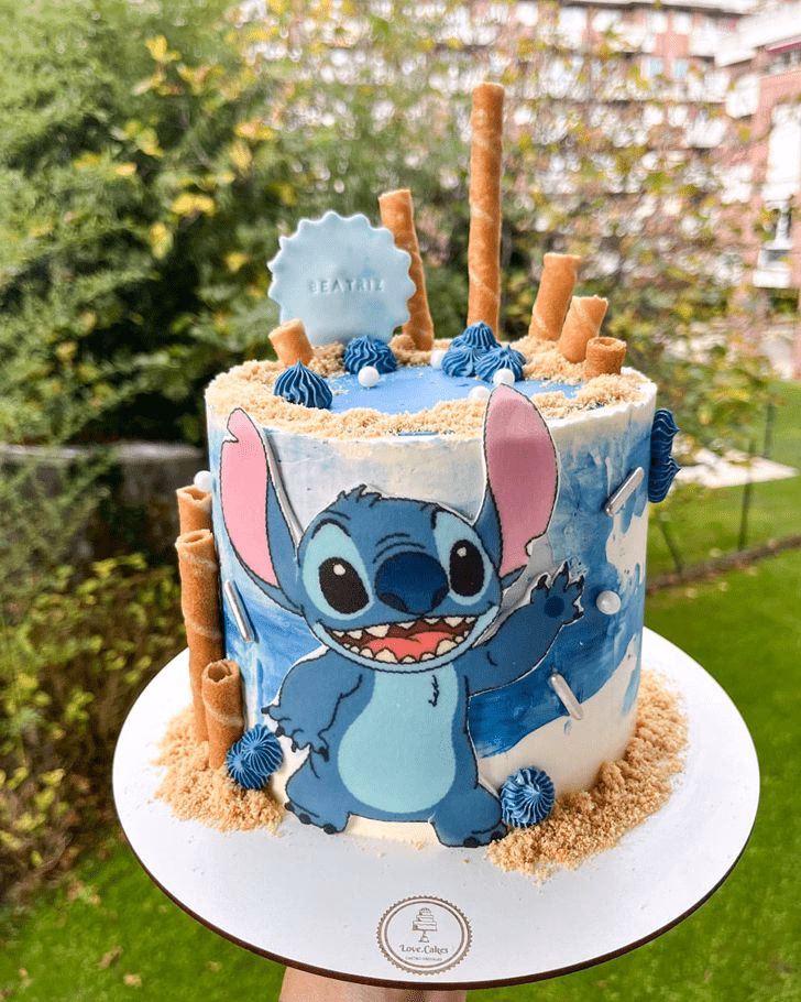 ¿Qué es el pastel de Stitch?