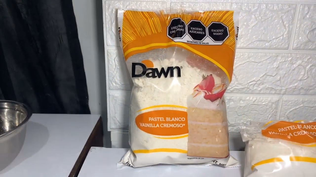¿Dónde se puede encontrar la harina Dawn vainilla crema?