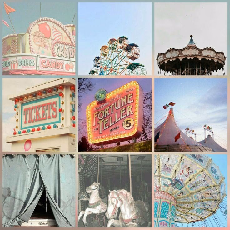 What are vintage carnival games?