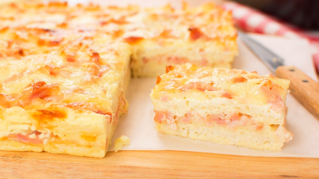 ¿Cómo hacer un pastel de puerros y Bacon?