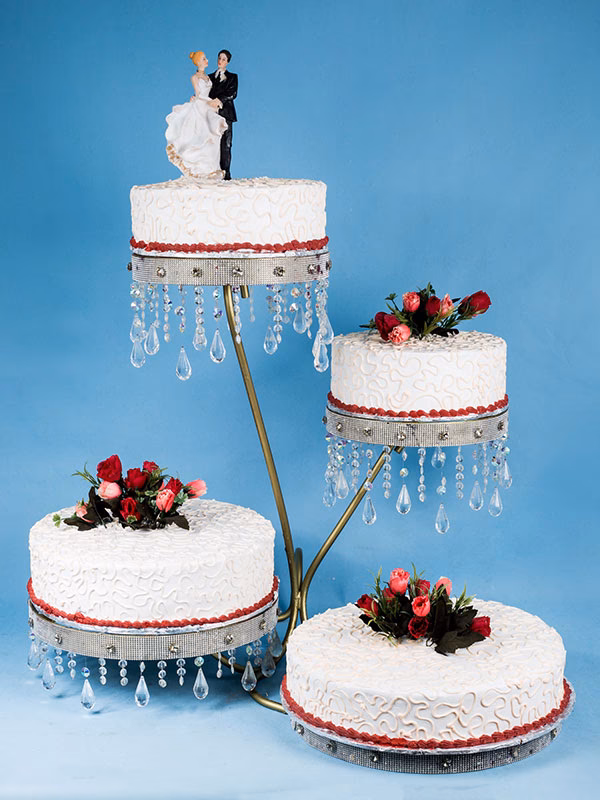 ¿Cuáles son los diferentes tipos de pasteles de boda?