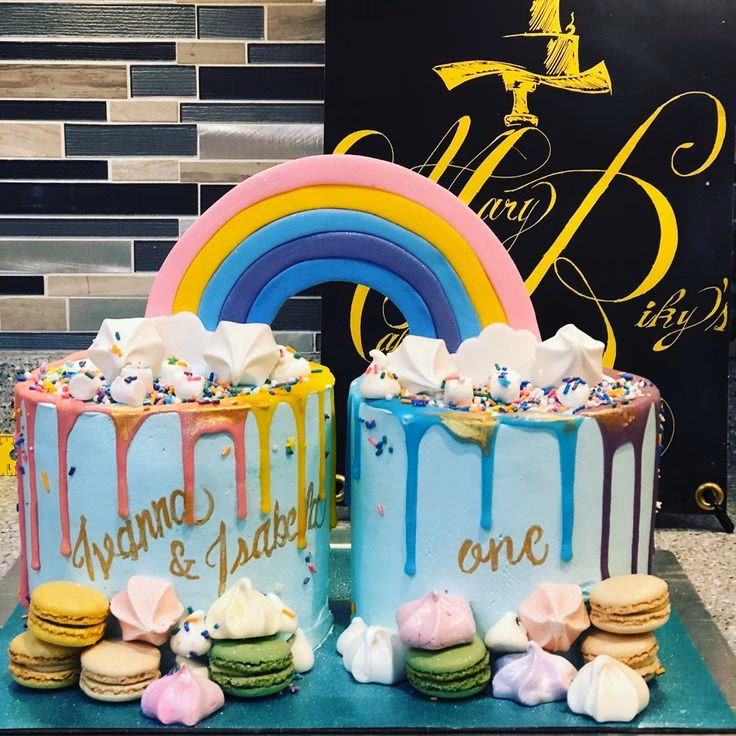 ¿Cuáles son los diferentes tipos de pasteles de cumpleaños?