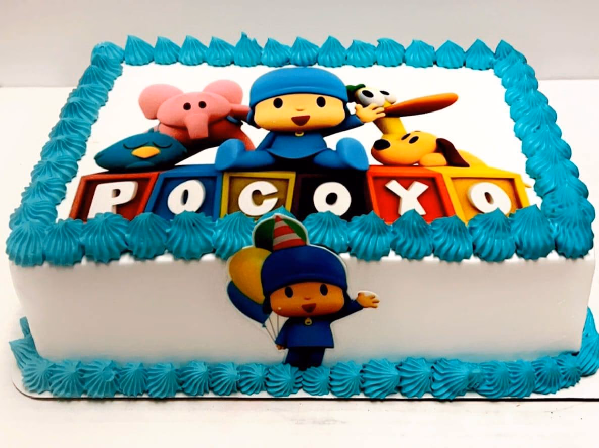 ¿Cuáles son los colores principales de Pocoyo?