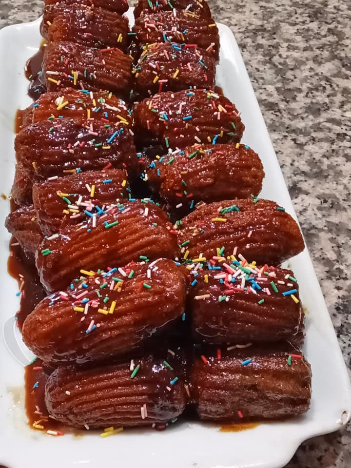 ¿Cuáles son los pasteles fritos de carnaval?