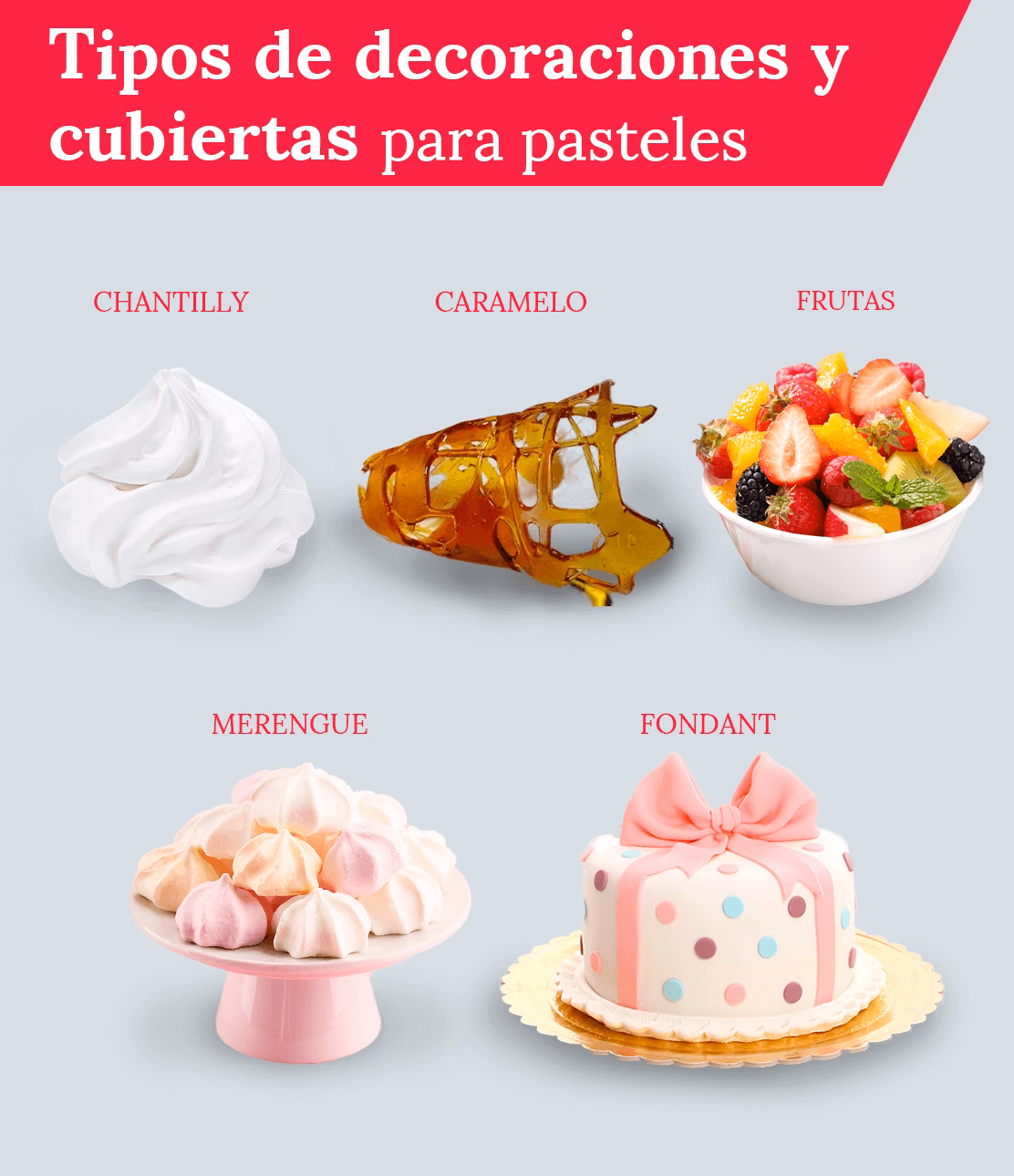 ¿Cuáles son los pasteles más populares?