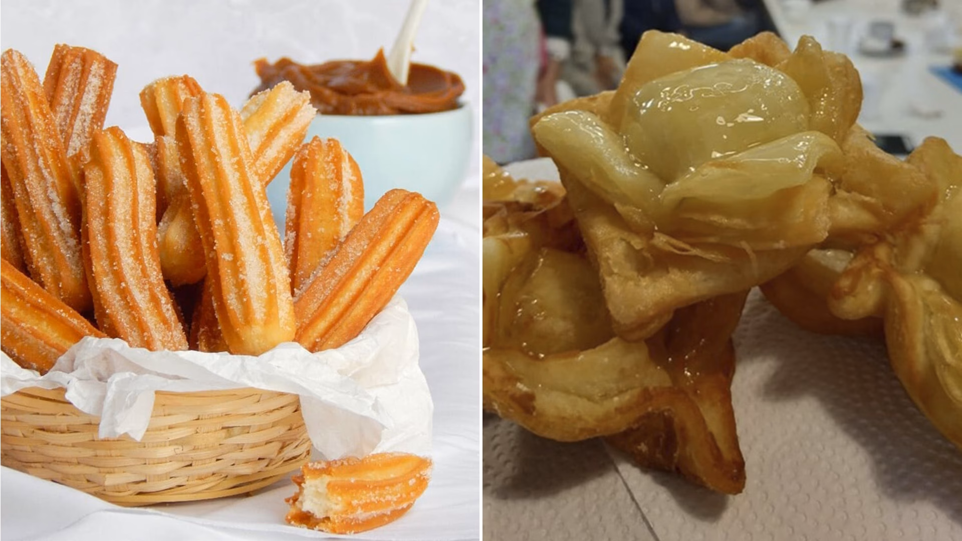 ¿Por qué los churros están en forma de estrella?