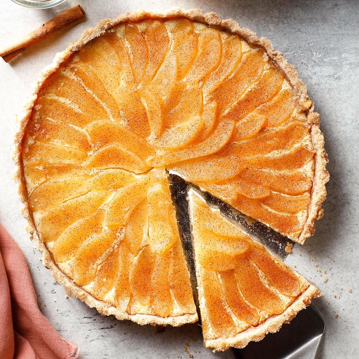 Can you make a Spanish pear tart with a blender?