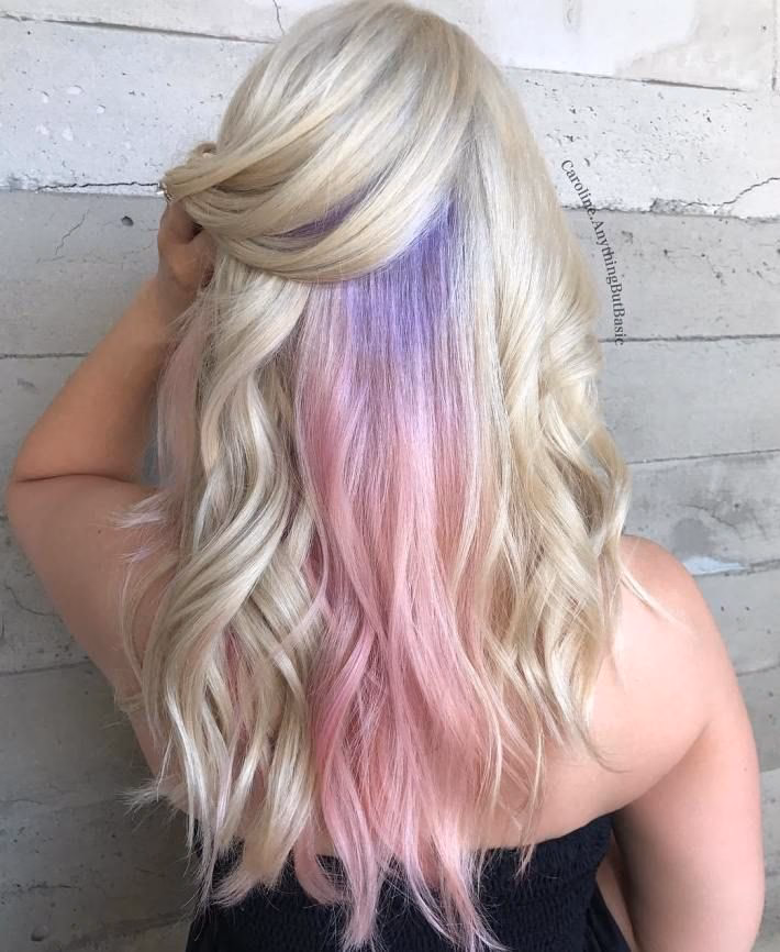 What is Peekaboo hair?