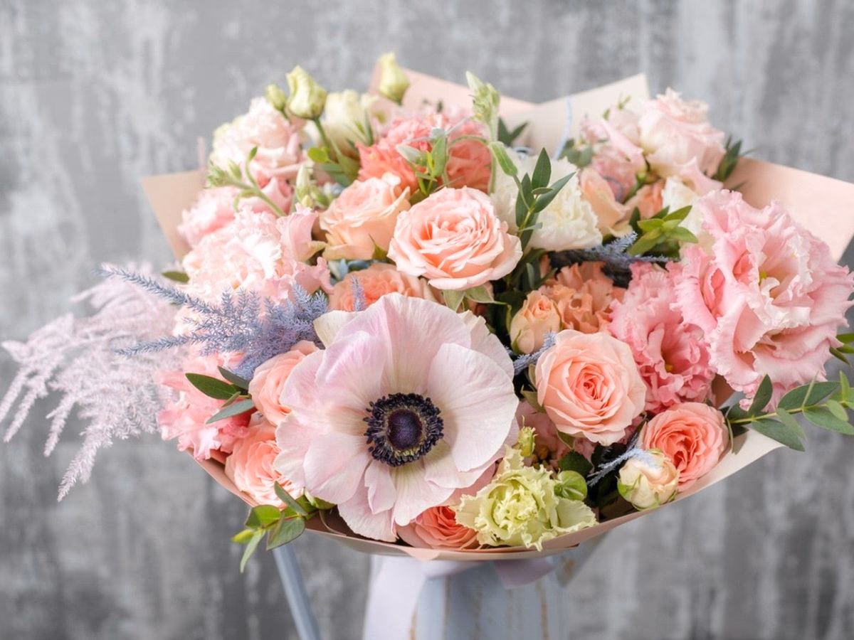 How to make a flower background in Photoshop?