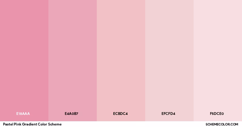 What color is pastel pink?