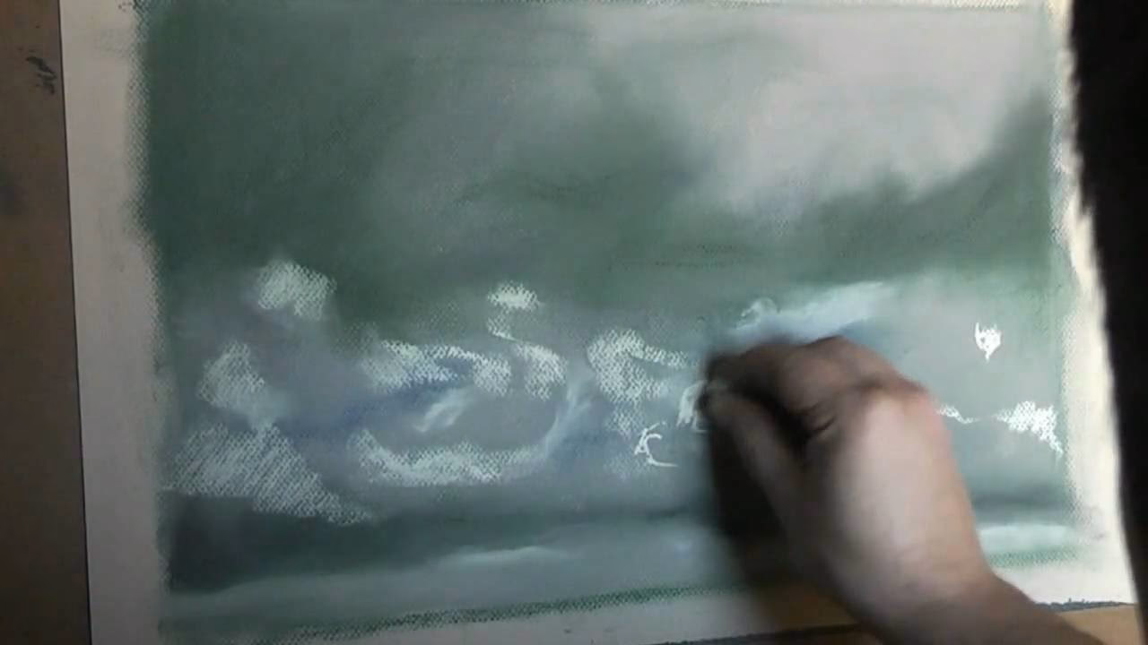 ¿Cómo se pintan las nubes?