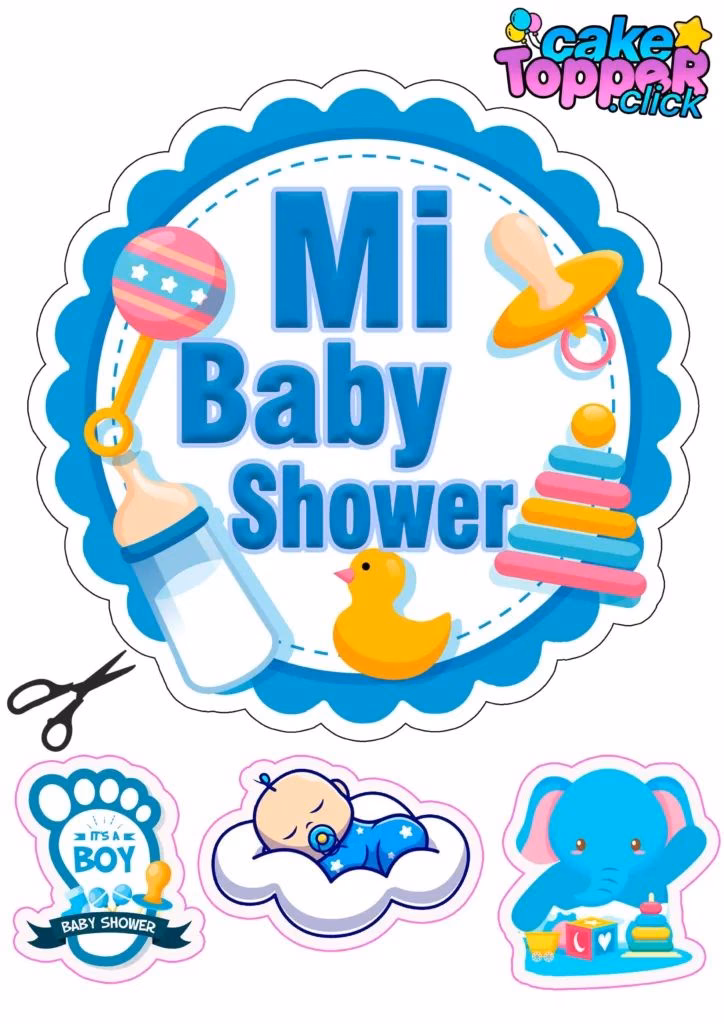 ¿Dónde puedo encontrar plantillas de baby shower?