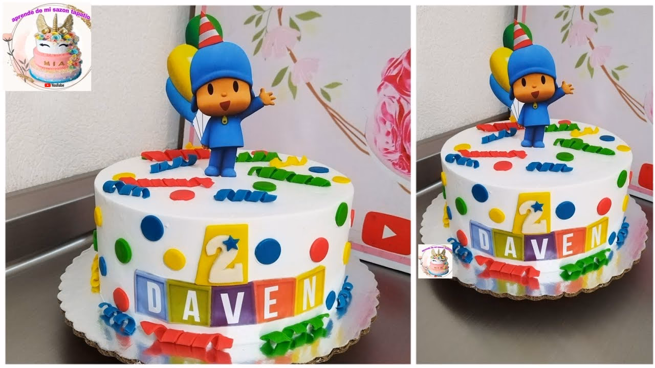 ¿Cuáles son los mejores pasteles para fiesta de Pocoyo?