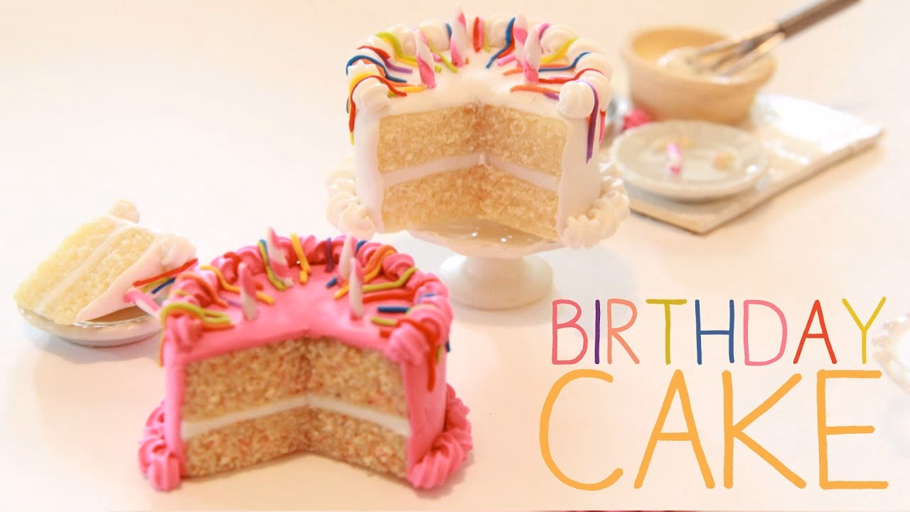 How do you make a cake with clay?