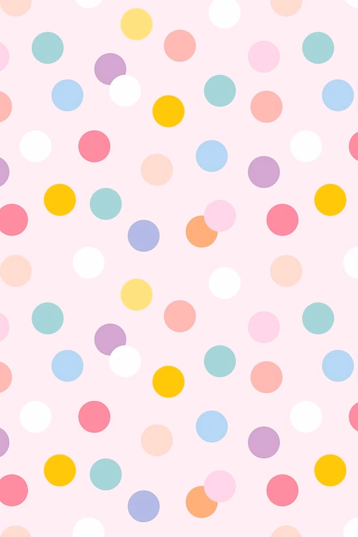 How many pastel polka dots wallpapers are there?