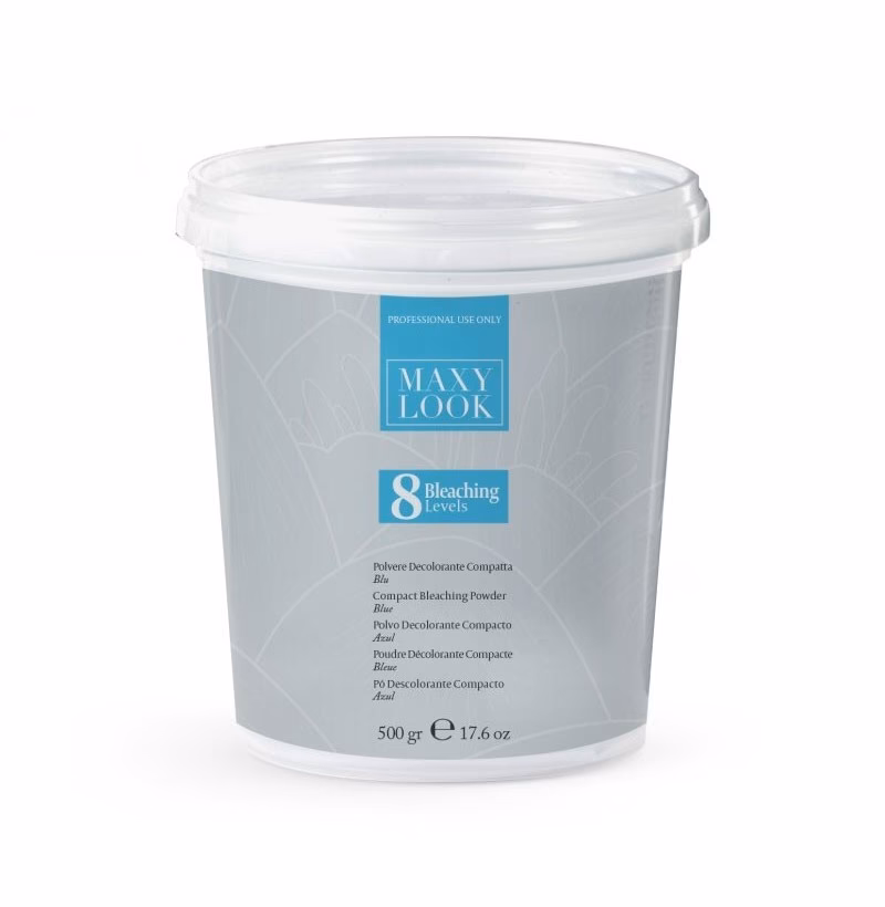 ¿Cómo se prepara el polvo decolorante?