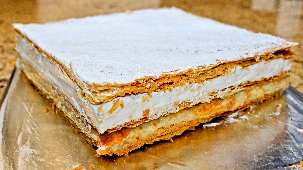 ¿Cuánto cuesta una tarta de hojaldre y crema?