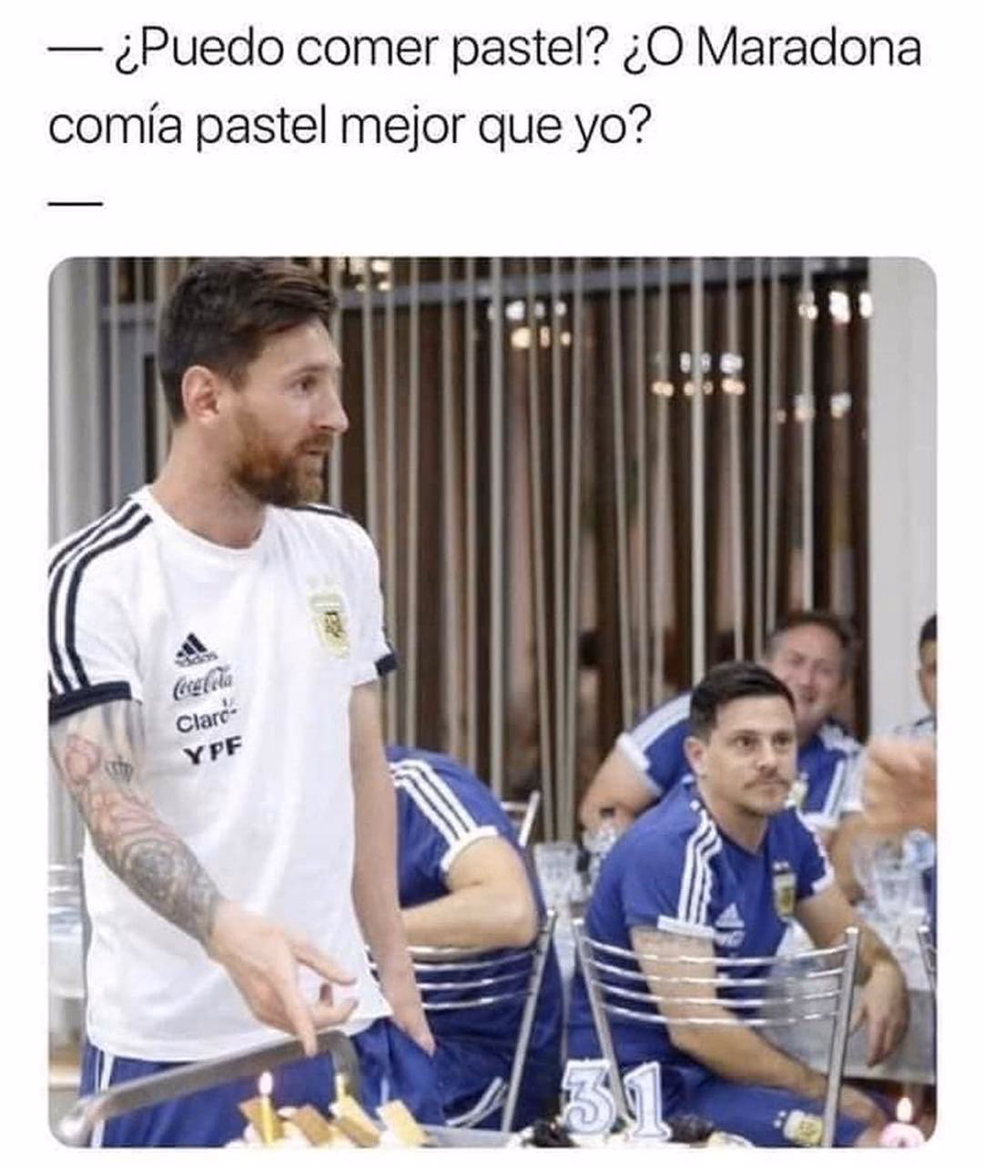 ¿Quién horneó el pastel con la cabeza real de Messi?