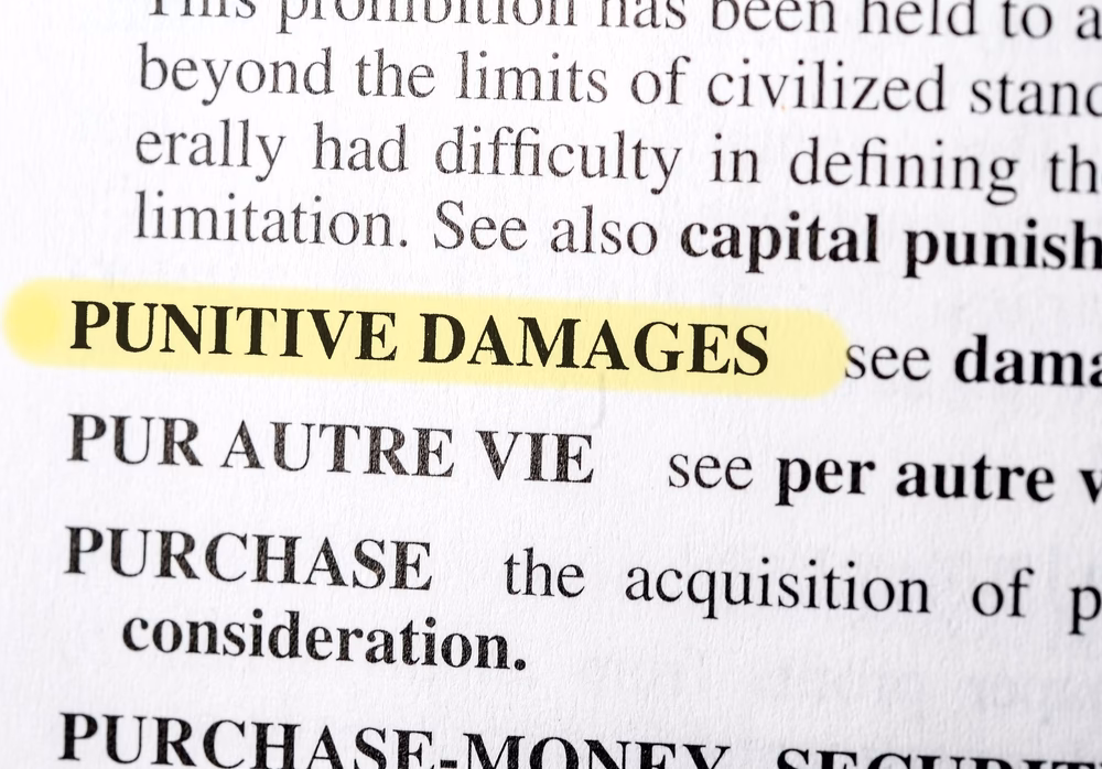 How are punitive damages determined?