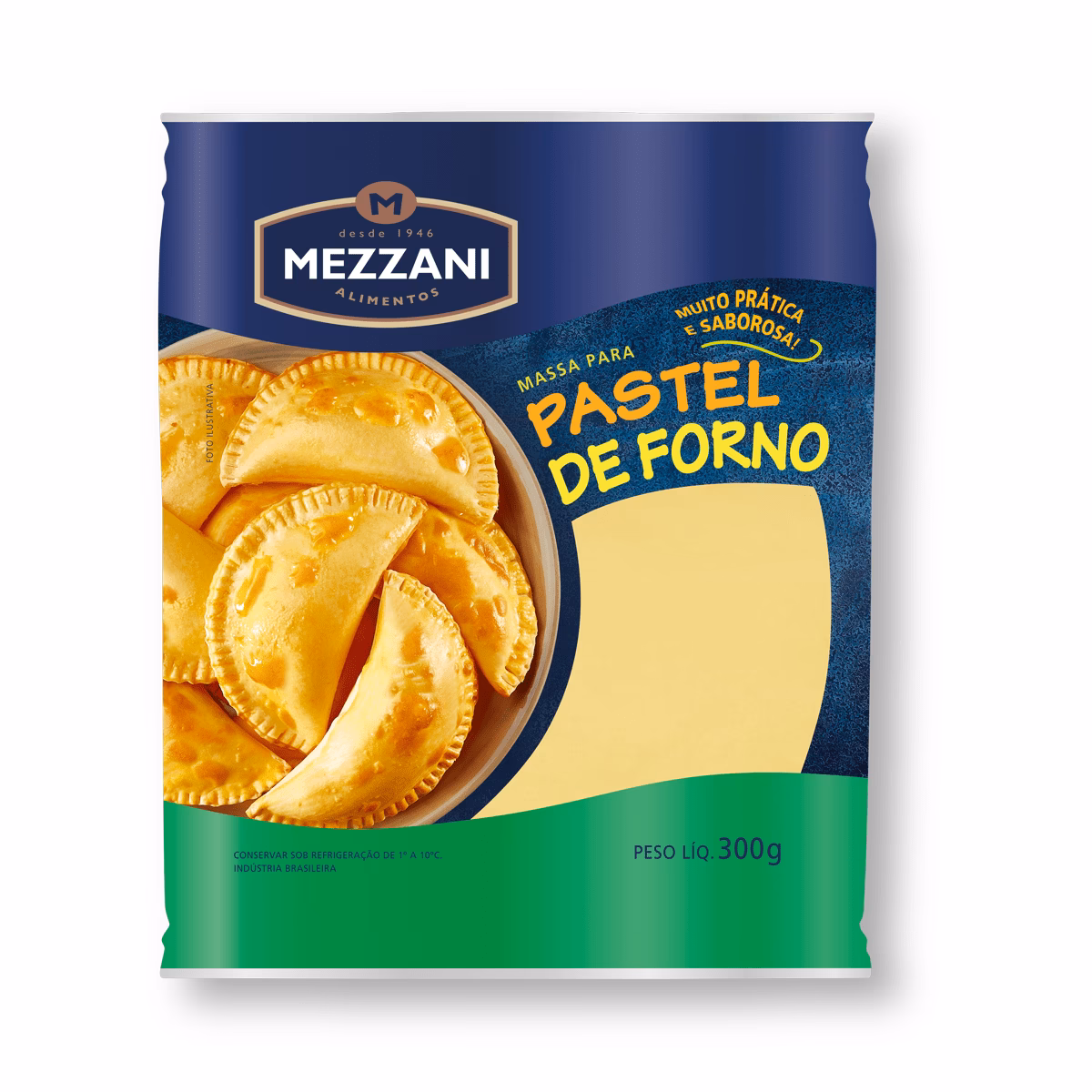 Quais são as massas de pastel mais vendidas no Brasil?