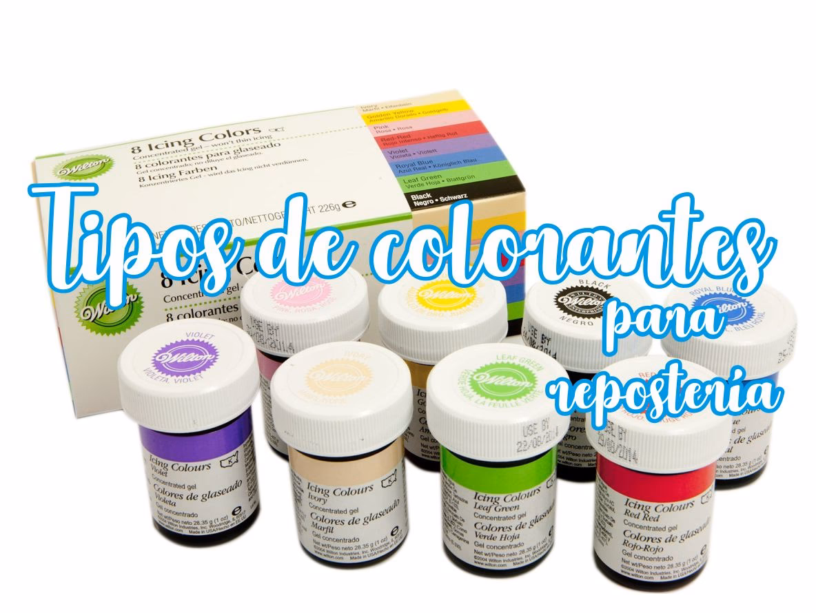 ¿Cómo conservar los colorantes?