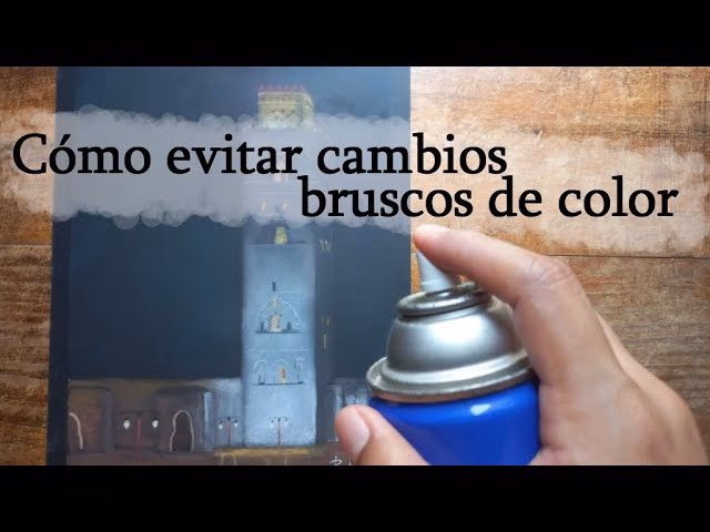 ¿Cómo evitar manchas al usar tizas pastel?