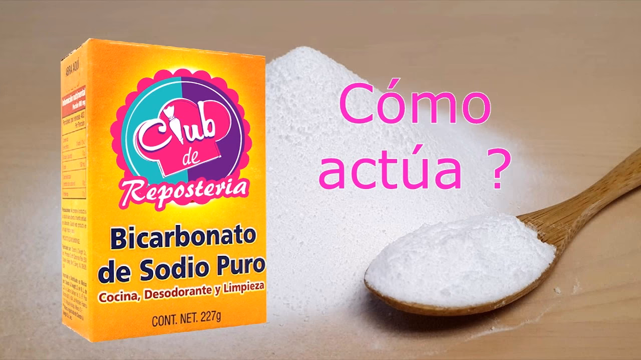 ¿Cómo preparar el bicarbonato de sodio?