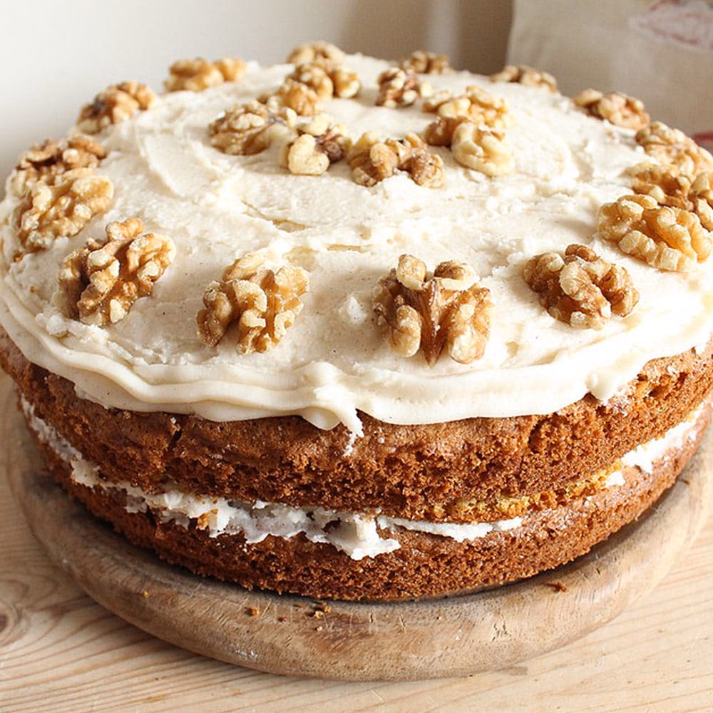 ¿Cuánto tiempo se tarda en cocer una torta de nuez?