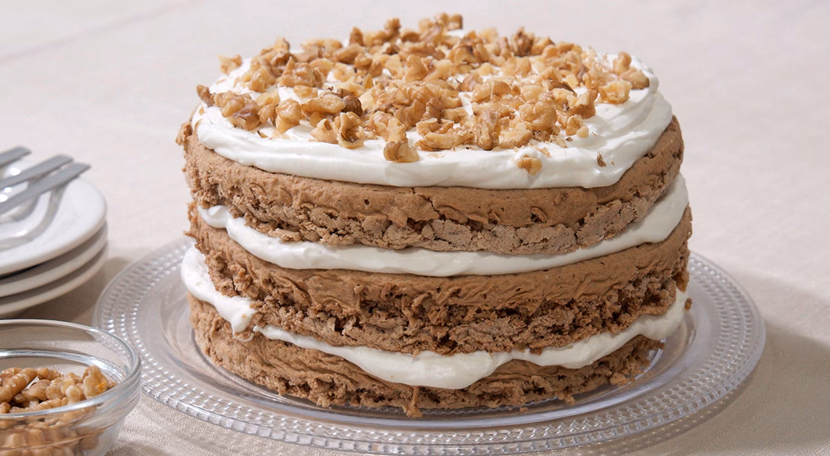 ¿Qué es la torta de nuez de Paulina?