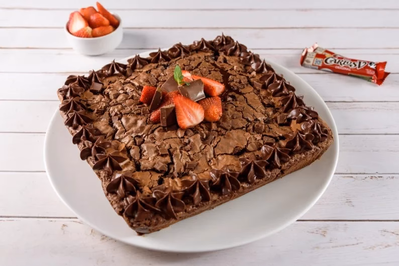 ¿Cómo preparar la mezcla de Brownie con la Nestlé© leche condensada?