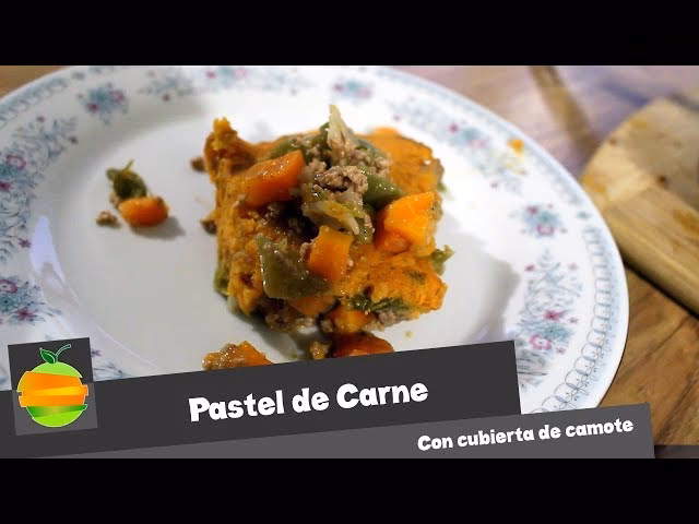 ¿Cómo hacer un pastel de carne con chipotle?