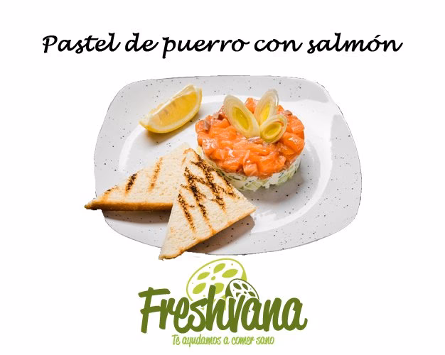 ¿Cómo hacer un pastel de puerros y salmón ahumado?