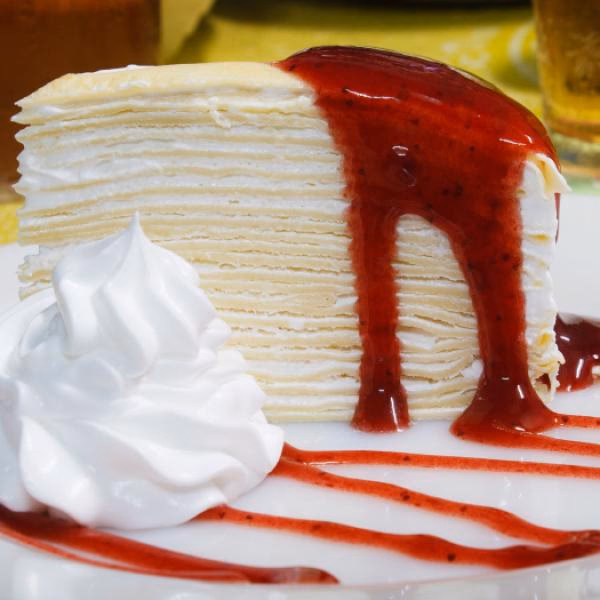 ¿Cómo hacer panqueques con queso crema?
