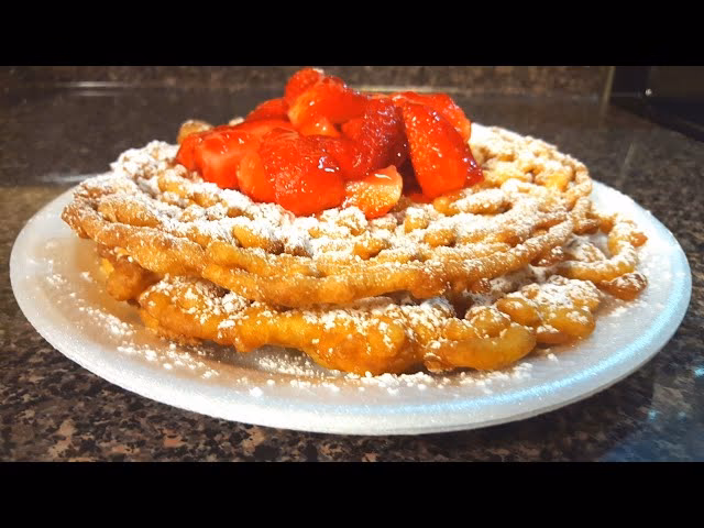 ¿Cómo se prepara el pastel del embudo?