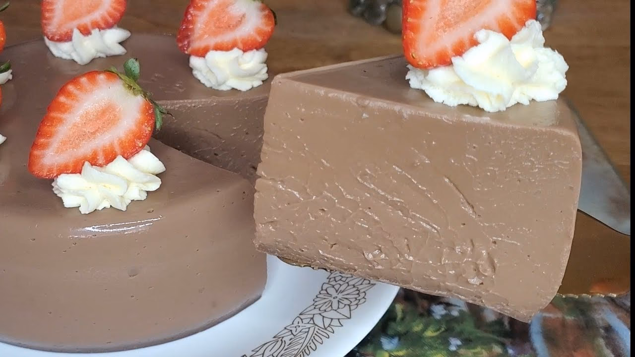 ¿Qué es el postre de maicena con leche y chocolate?