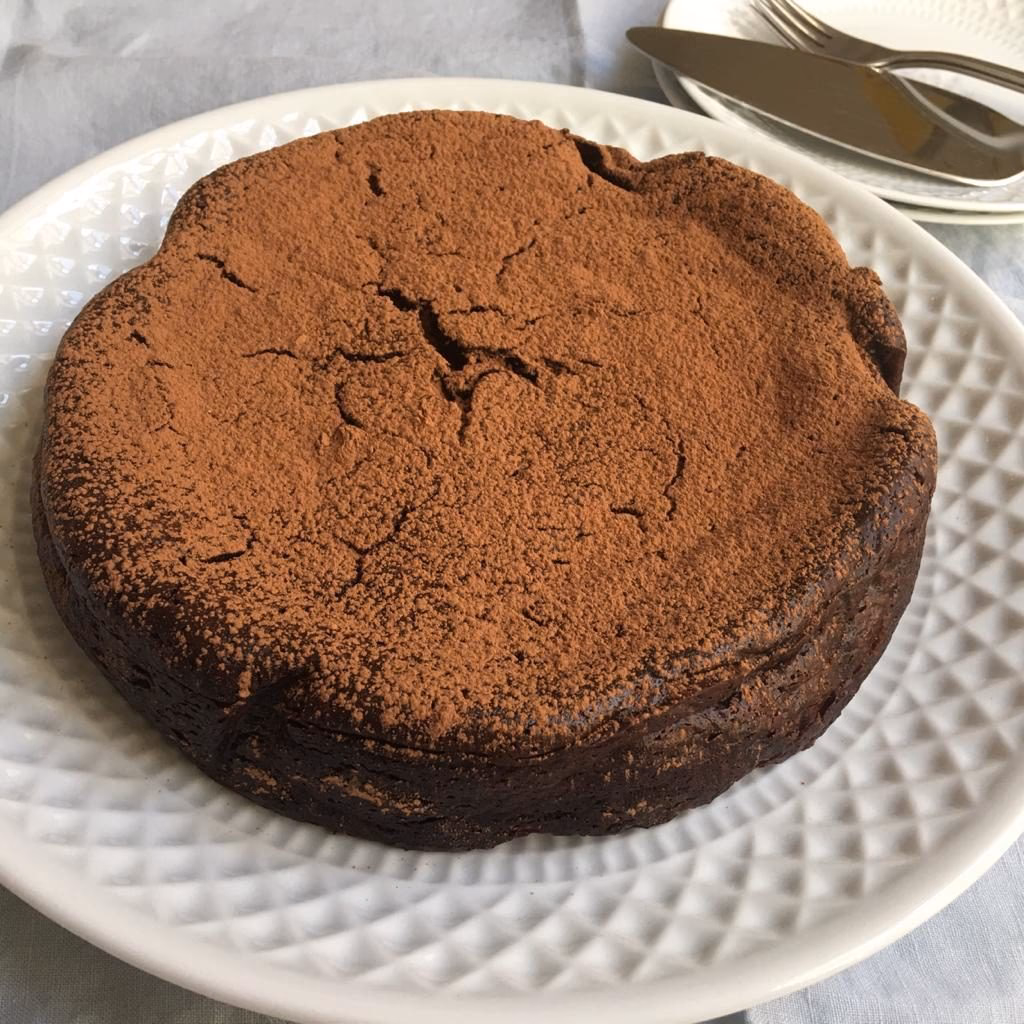 ¿Cuándo se inventó el pastel de chocolate?