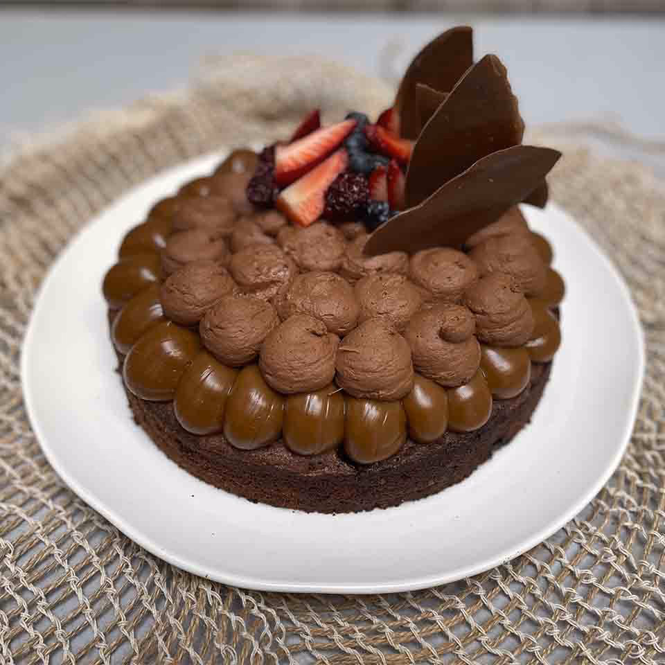 ¿Cómo hacer Brownie con dulce de leche?