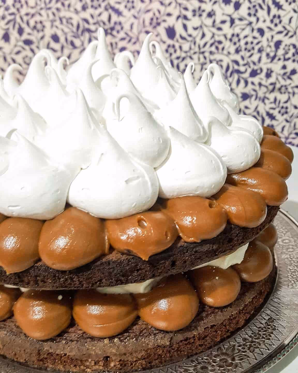 ¿Cómo hacer Brownie con dulce de leche?