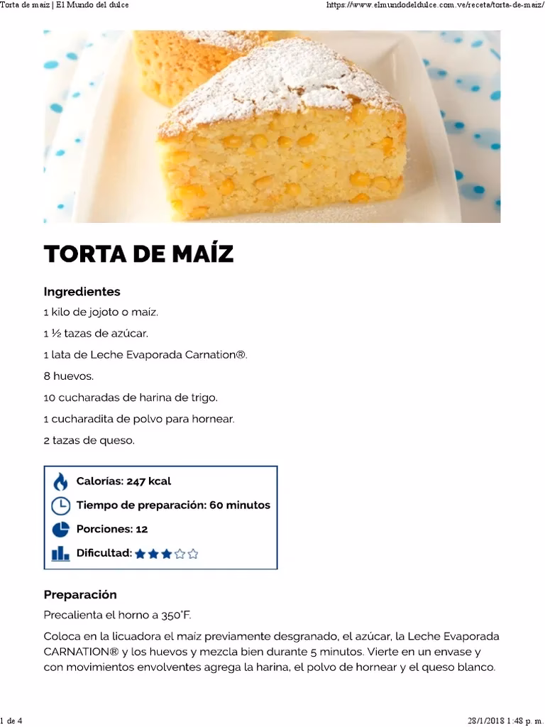 ¿Cómo se rellena La TORTA ORIGINAL?