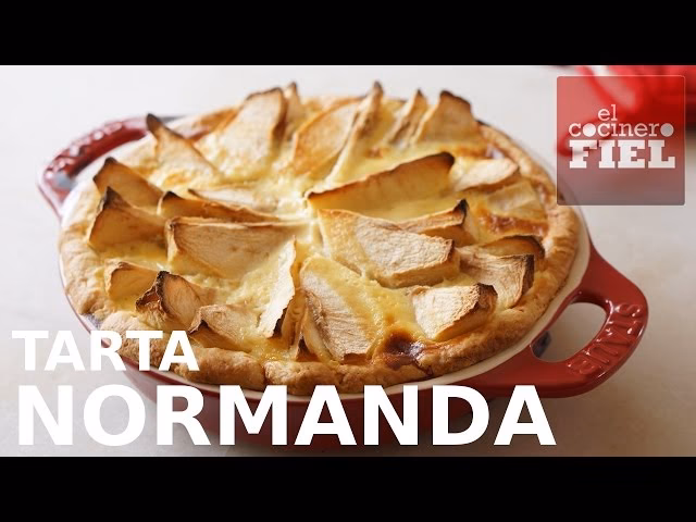 ¿Cómo hacer una tarta normanda de manzana?