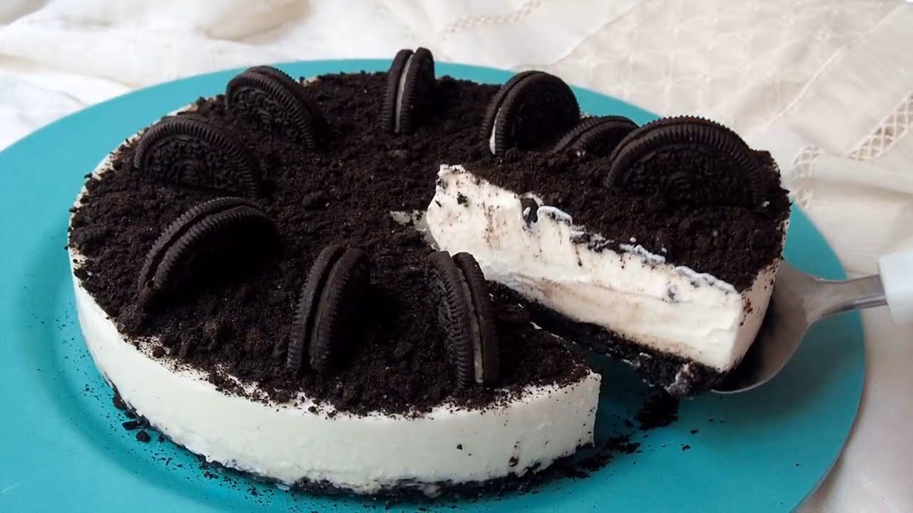 ¿Qué es la tarta de oreo sin horno?