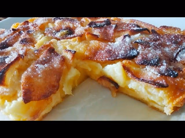 ¿Cómo hacer un pastel de manzana dulce?