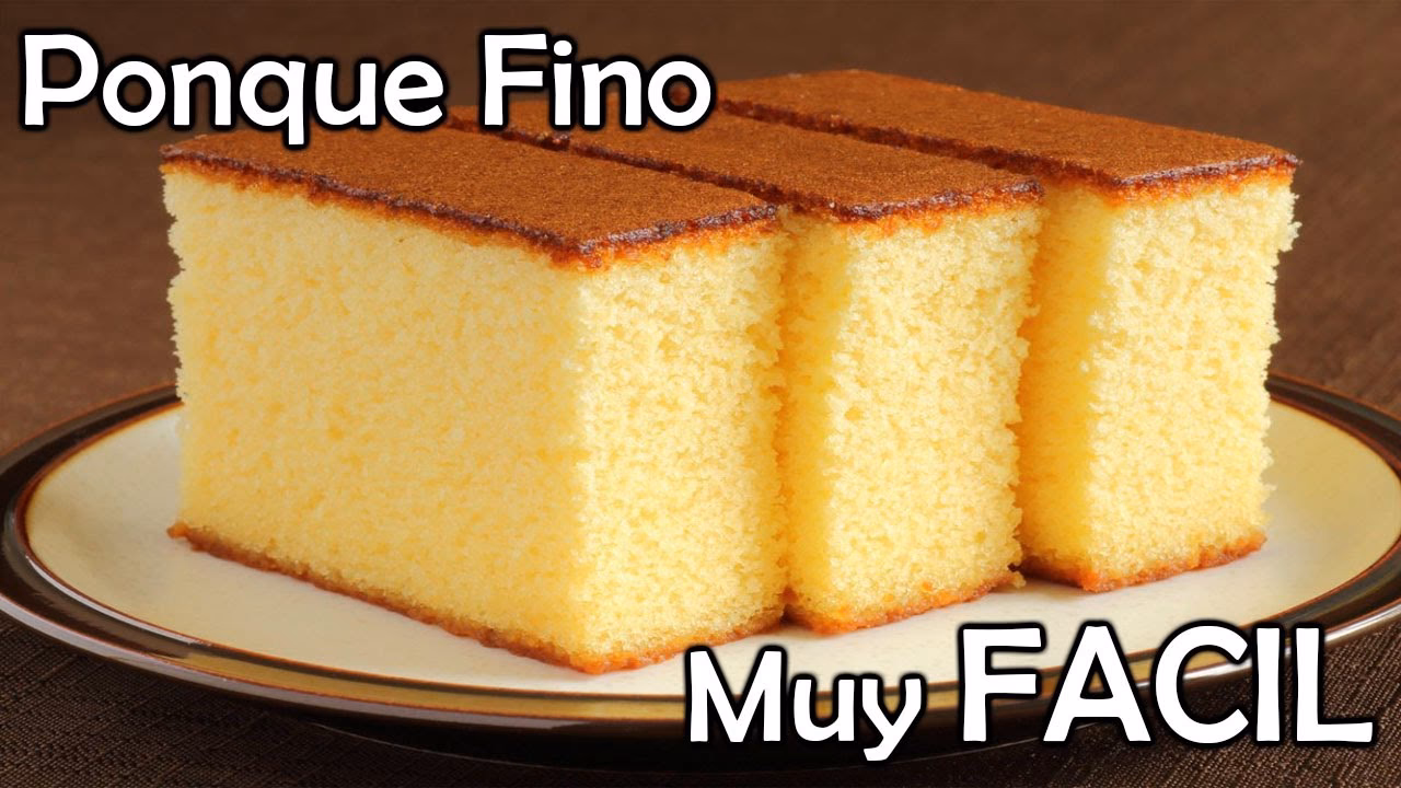 ¿Cuáles son los diferentes tipos de tortas y ponques?