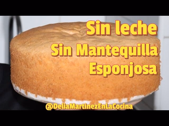 ¿Qué es una torta sin leche?