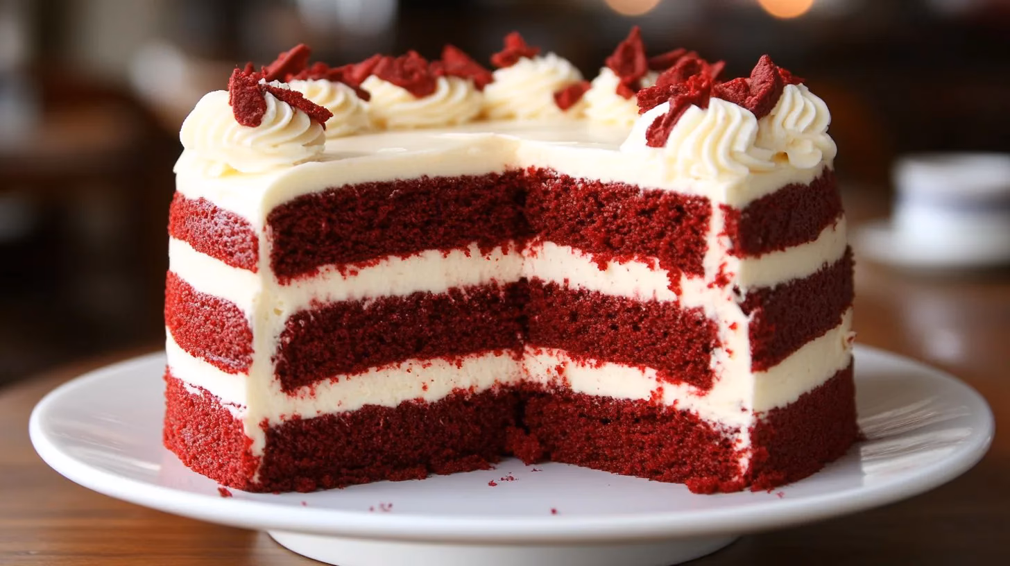 ¿Qué sabor tiene el pastel Red Velvet?