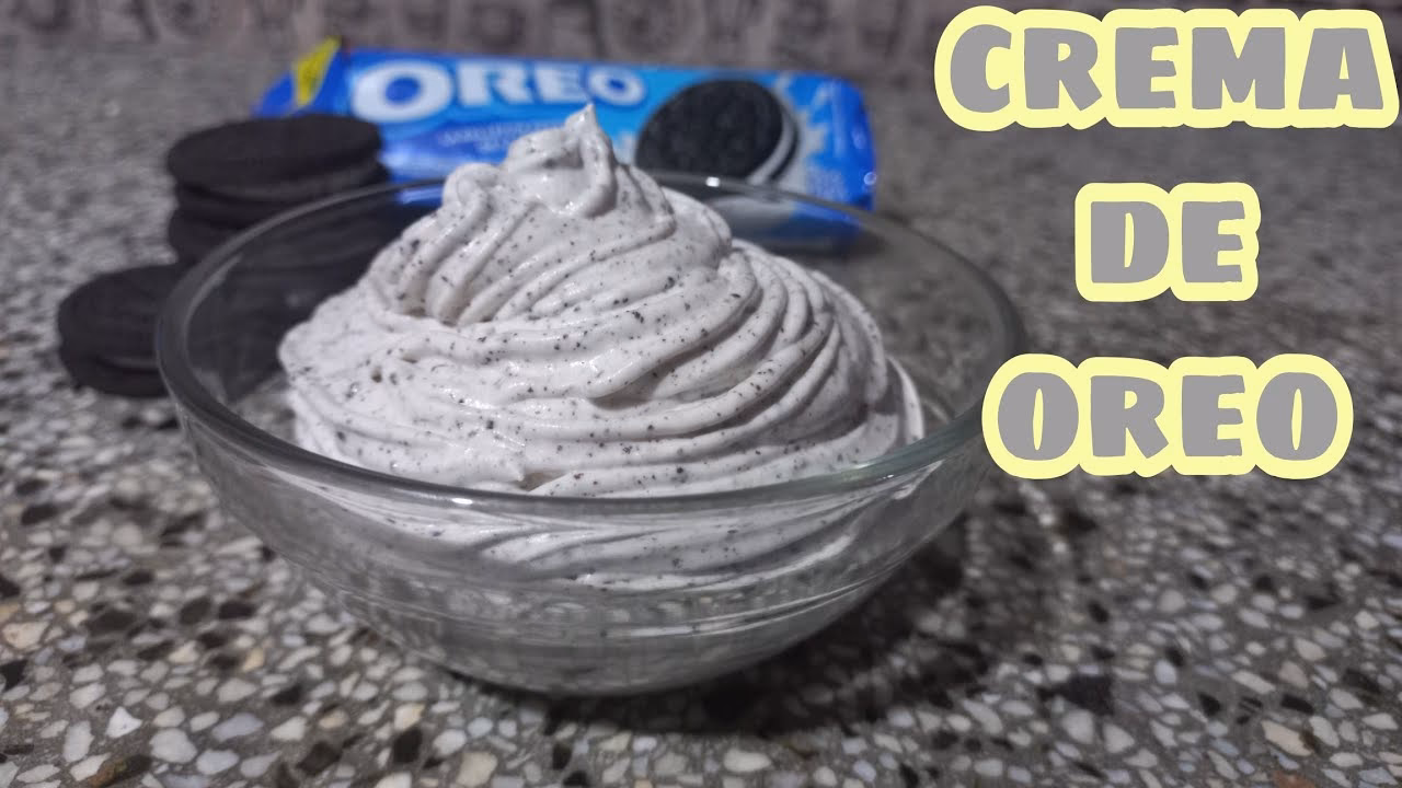 ¿Por qué el relleno de las Oreo no se llama 'cream'?