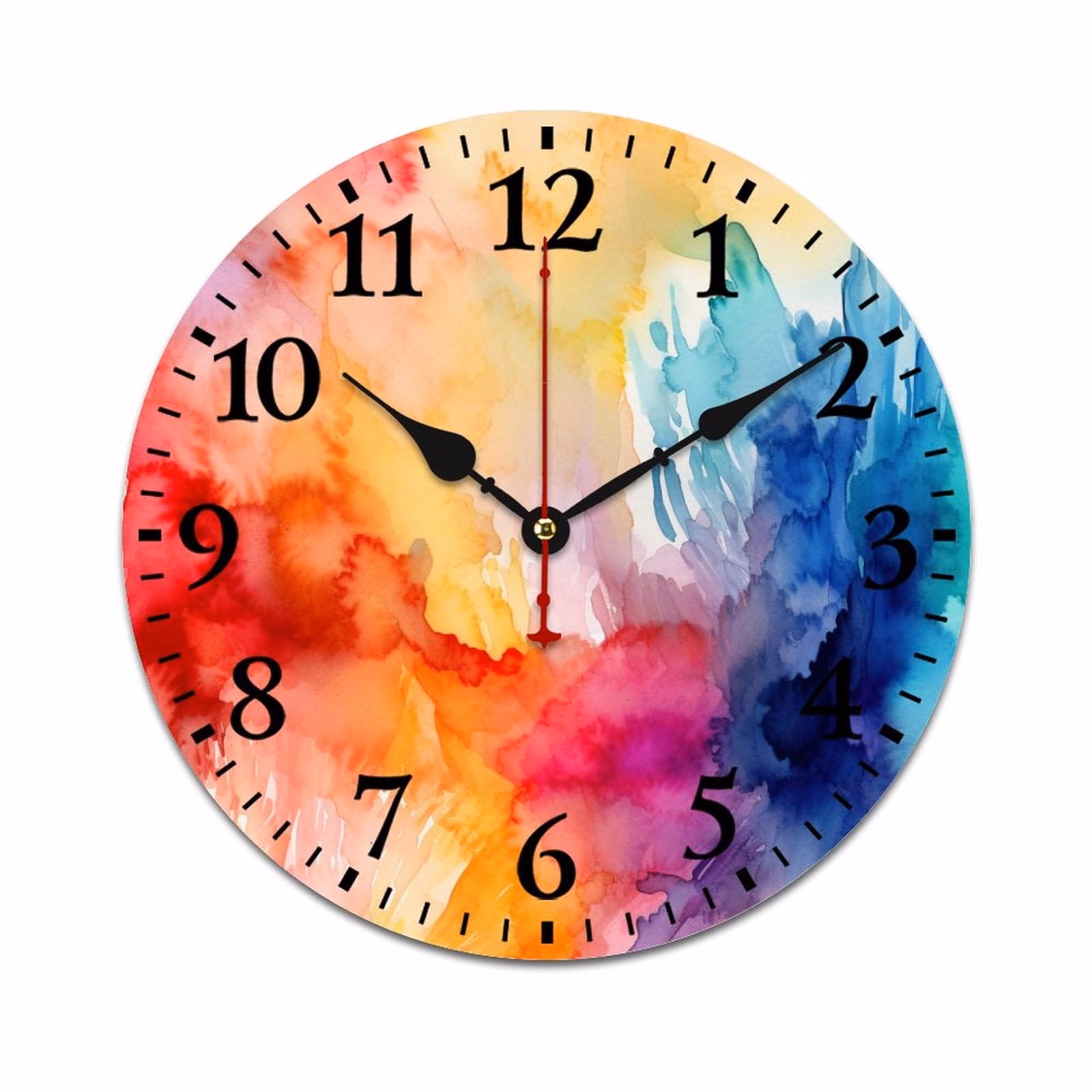 ¿Cuánto mide un reloj de madera?
