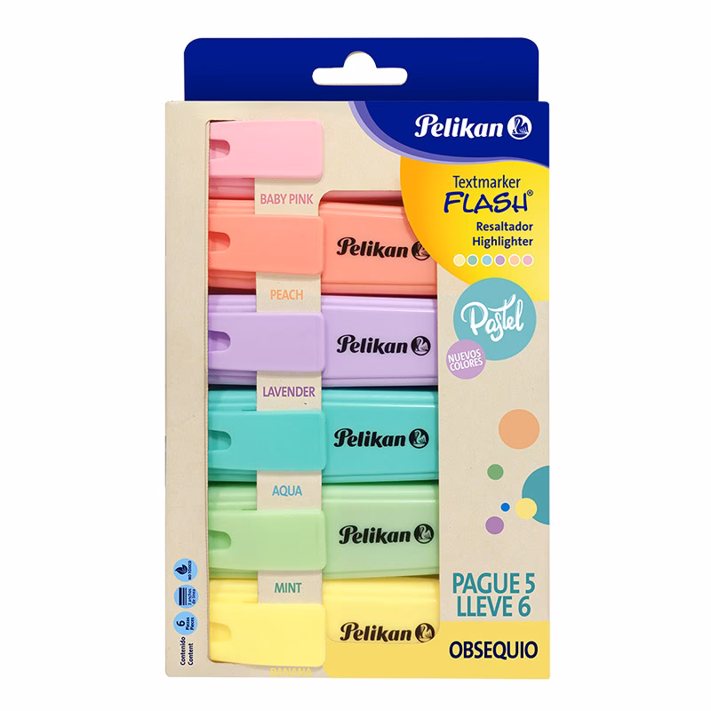 ¿Qué es un resaltador pastel?