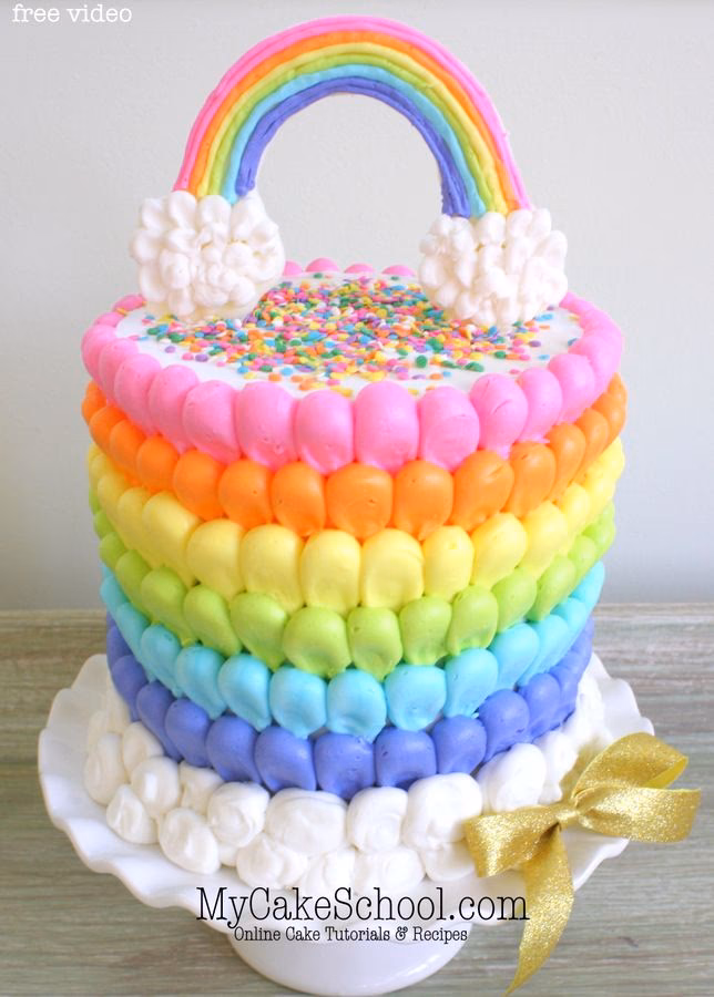 ¿Cómo decorar las rosas arcoíris?